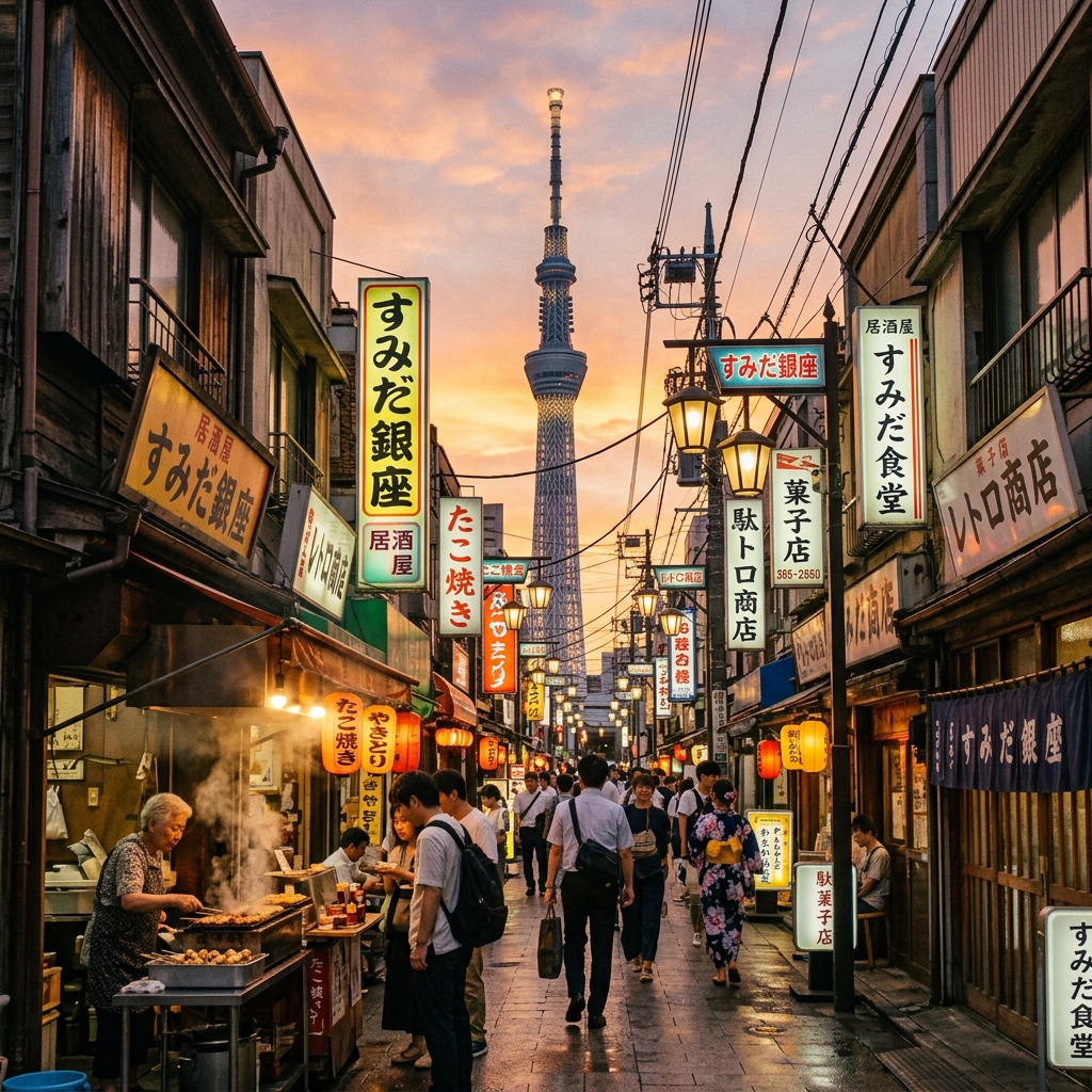 曳舟：キラキラ橘商店街で味わう、時が止まったような昭和の風景