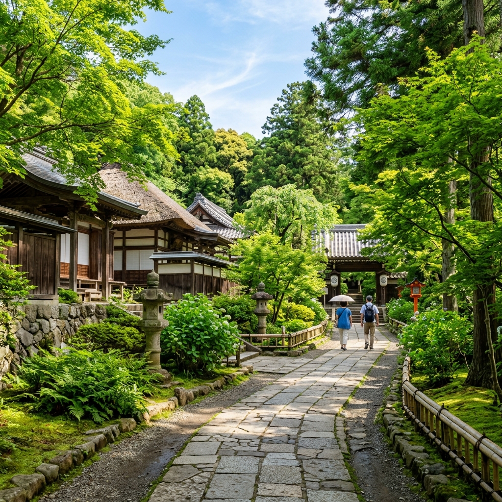 深大寺と周辺散歩:初夏の緑と名物そばを堪能