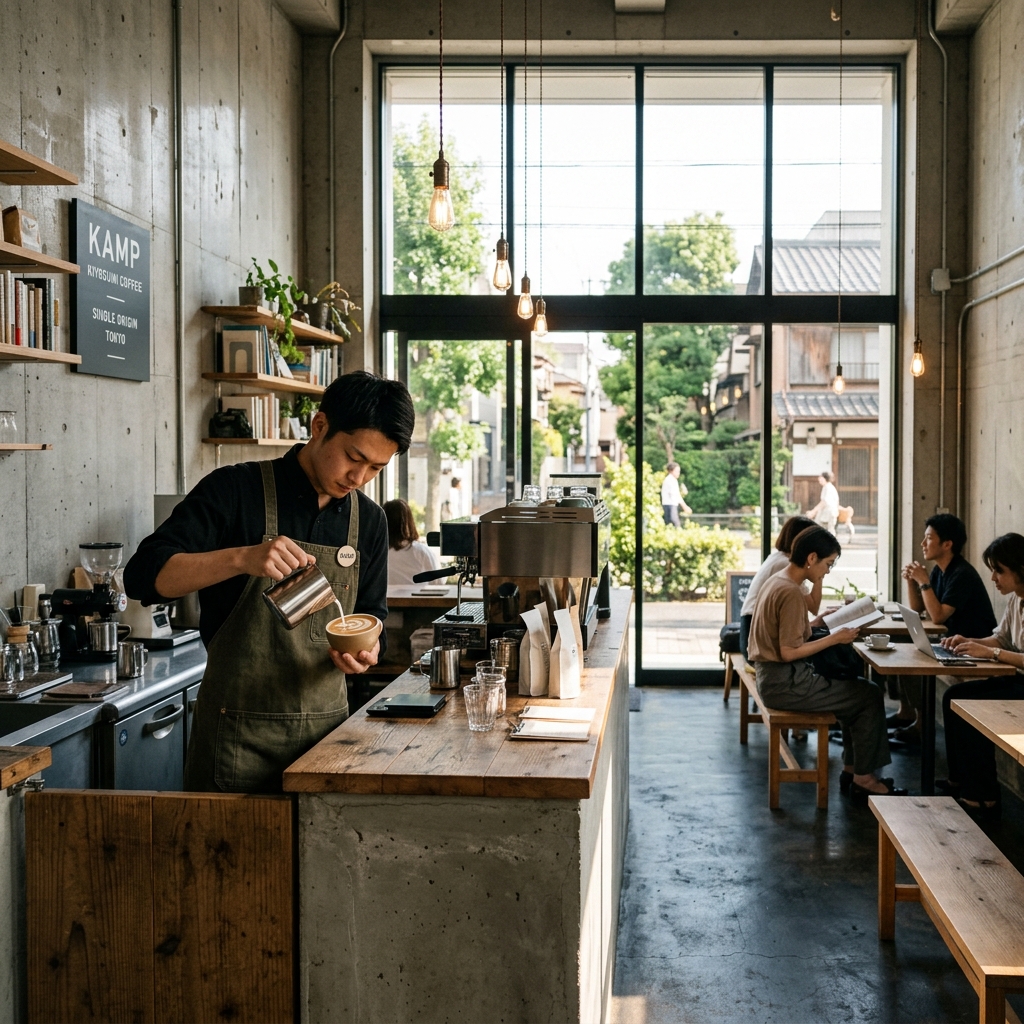 清澄白河:現代アートとコーヒーの街。運河沿いのリノベーションカフェ巡り