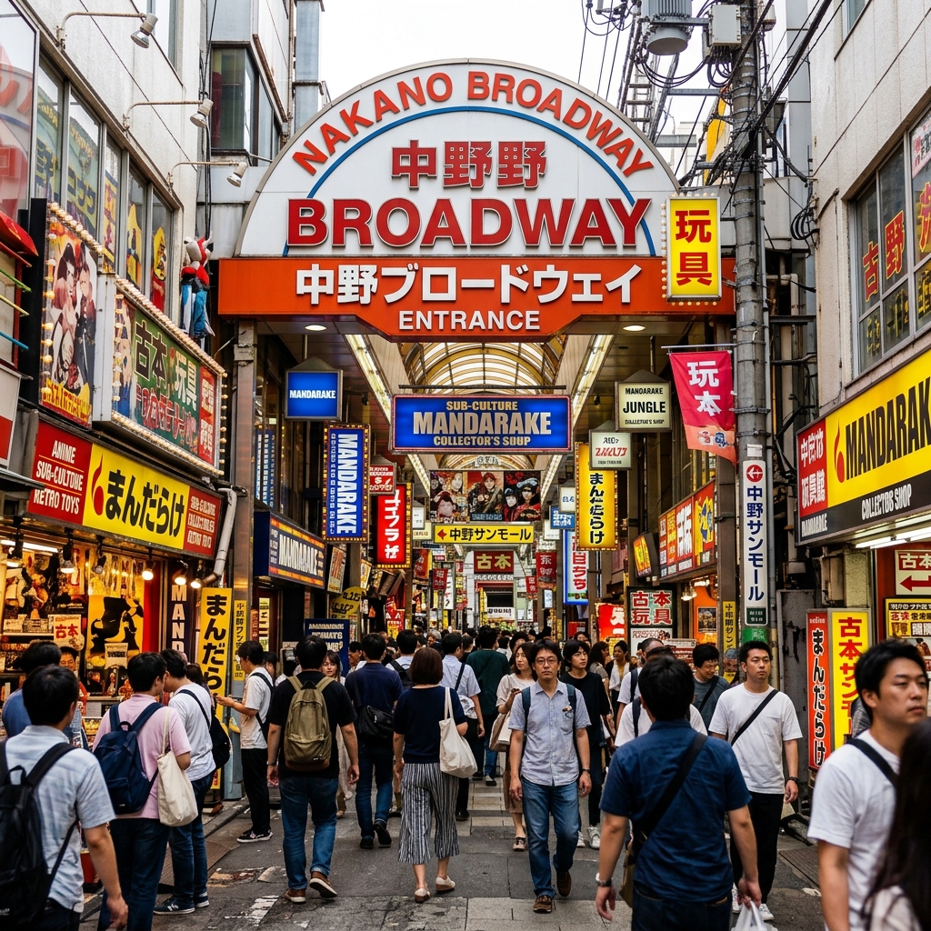 中野:サブカルの迷宮・中野ブロードウェイと、活気あふれる北口商店街
