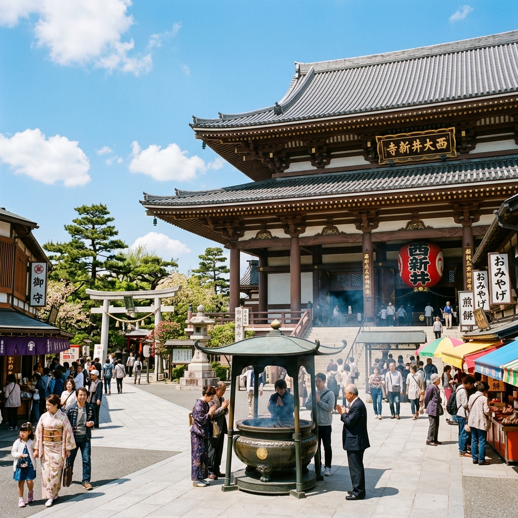 西新井：厄除け大師として親しまれる西新井大師と、活気ある門前町歩き